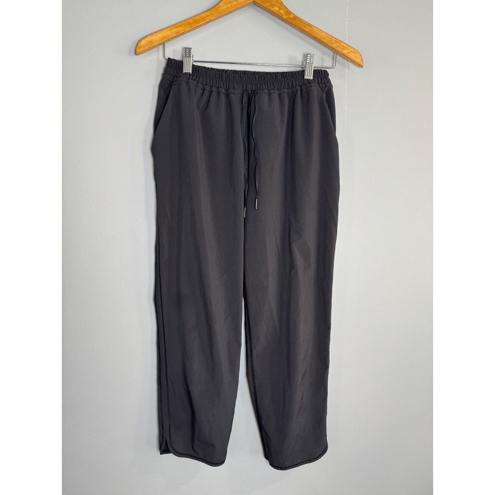 Lululemon Still High Rise Jogger Pants Womens 6 Charcoal Grey Athletic Casual